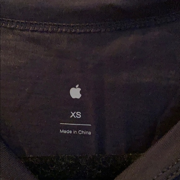 Apple Black Tee Shirt - Picture 4 of 5